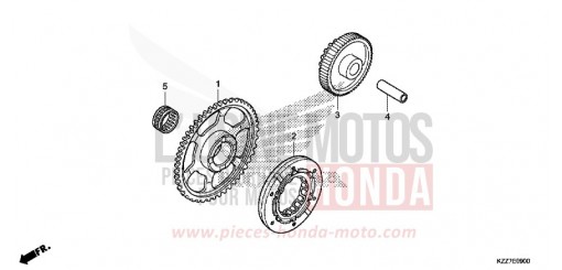 EMBRAYAGE DE DEMARRAGE CRF250RLAK de 2019